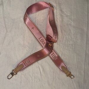 Pink and Tan  Strap